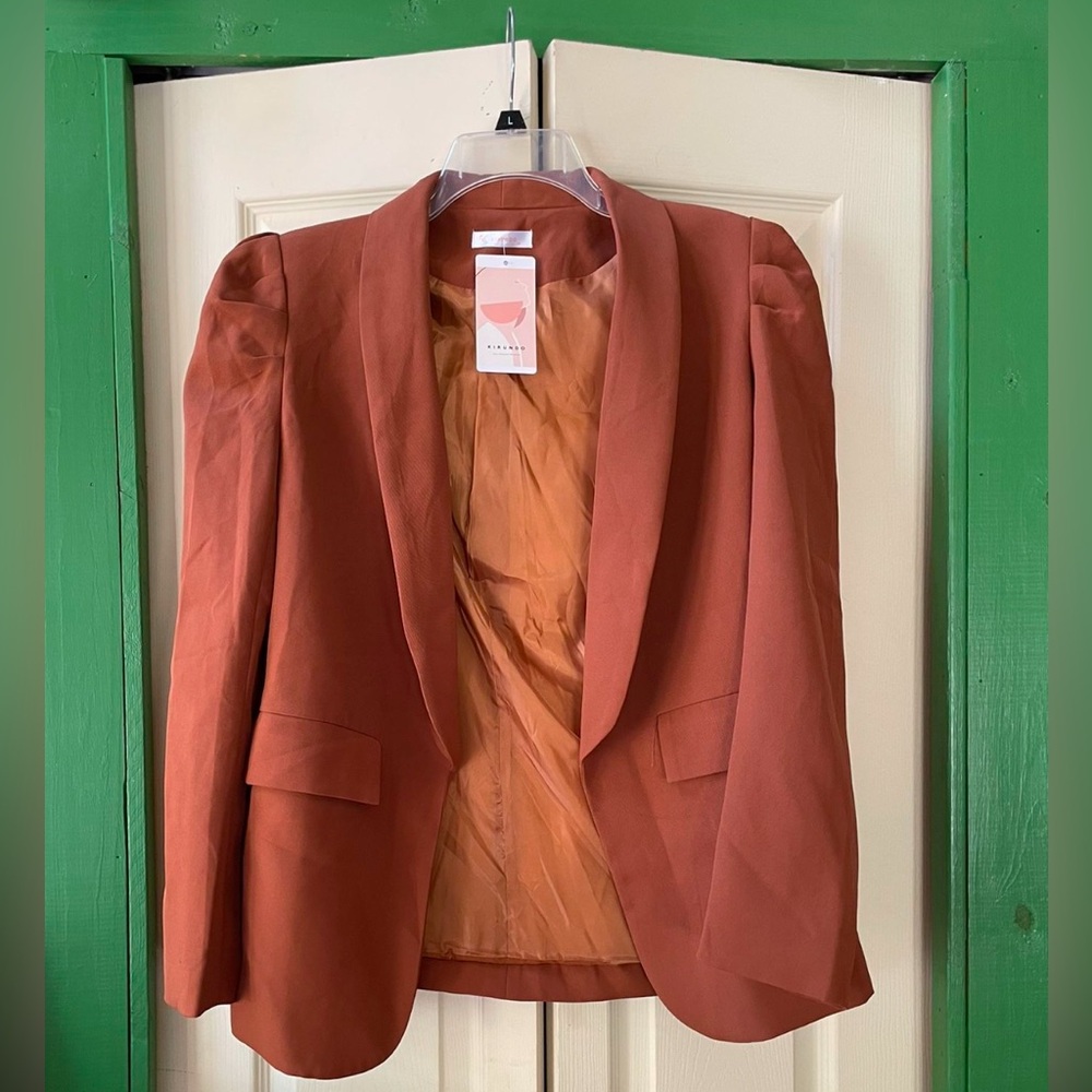 Chic Rust Women's Blazer